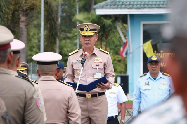 สตูล ผู้ว่าราชการจังหวัดสตูลให้การต้อนรับ พลเรือโท สุชาติ ธรรมพิทักษ์เวช ผู้อำนวยการศูนย์อำนวยการรักษาผลประโยชน์ของชาติทางทะเล ภาค 3 ผู้บัญชาการทัพเรือภาคที่ 3 และคณะ เนื่องในโอกาสลงพื้นที่ตรวจติดตามการดำเนินงานของ ศรชล.ภาค 3 พื้นที่จังหวัดสตูล