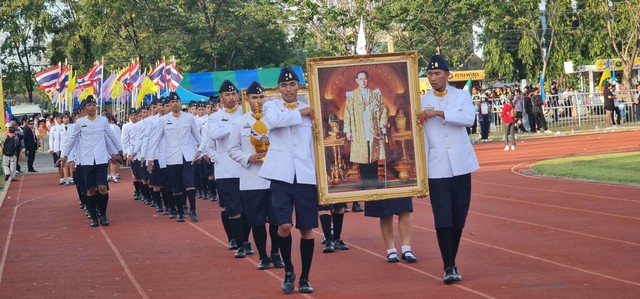 ชัยภูมิ – จัดใหญ่เปิดการแข่งขันกีฬานักเรียนโซนหุบเขา ครั้งที่ 48