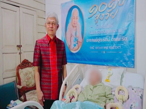 ร้อยเอ็ด…นายกเล็กเมืองร้อยเอ็ดห่วงใยผู้สูงวัยนำทีมลงพื้นที่โครงการสวัสดีประชากรอาวุโสเยี่ยมผู้สูงอายุ 101 ปี