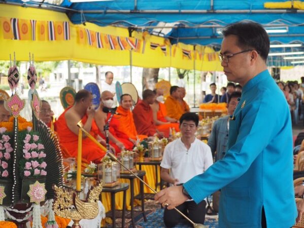 เชียงใหม่-โรงเรียนวัฒโนทัยพายัพ ร่วมพิธีทำบุญสืบชะตาเมืองเชียงใหม่ ประจำปี 2567 ณ หน่วยพิธีแจ่งกู่เฮือง