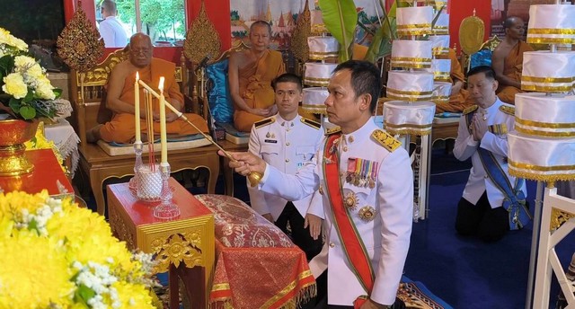 นครนายก – พิธีเวียนเทียนสมโภชน้ำพระพุทธมนต์ศักดิ์สิทธิ์