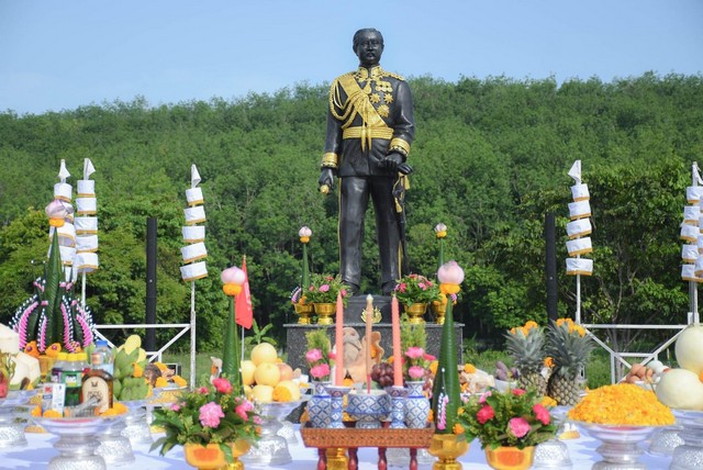 พัทลุง-พิธีบวงสรวงพระบรมราชานุสาวรีย์พระบาทสมเด็จพระจุลจอมเกล้าเจ้าอยู่หัว รัชกาลที่ ๕ ในวันที่ 23 กรกฎาคม ๒๕๖๗