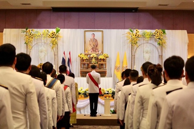 นครปฐม-จัดงานสโมสรสันนิบาตเฉลิมพระเกียรติพระบาทสมเด็จพระเจ้าอยู่หัว เนื่องในโอกาสพระราชพิธีมหามงคลเฉลิมพระชนมพรรษา 6 รอบ 28 กรกฎาคม 2567