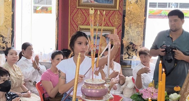 นครนายก – วัดธรรมปัญญา สวดมหาพุทธาภิเษก หลวงพ่อเสาร์ 5 สวดเสริมดวง เสริมทรัพย์ เสริมสิริมงคล หน้าที่การงาน นั่งปรก 5 รูป