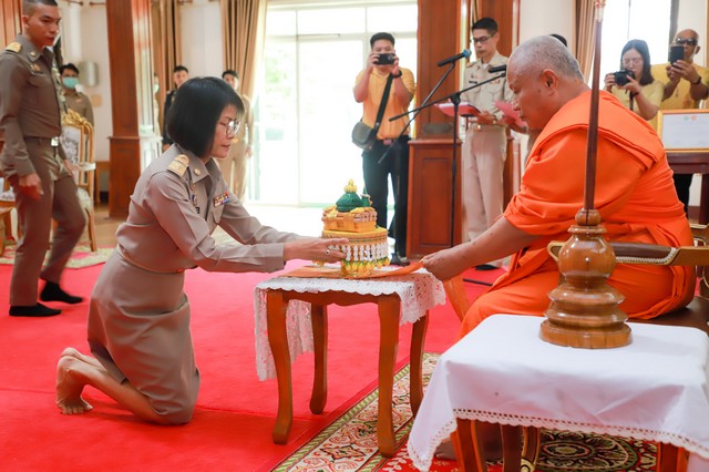 สุโขทัย-จัดพิธีทำบุญตักบาตรและพิธีลาสิกขาตามโครงการบรรพชาอุปสมบท เฉลิมพระเกียรติ พระบาทสมเด็จพระเจ้าอยู่หัว เนื่องในโอกาสพระราชพิธีมหามงคลเฉลิมพระชนมพรรษา 6 รอบ 28 กรกฎาคม 2567