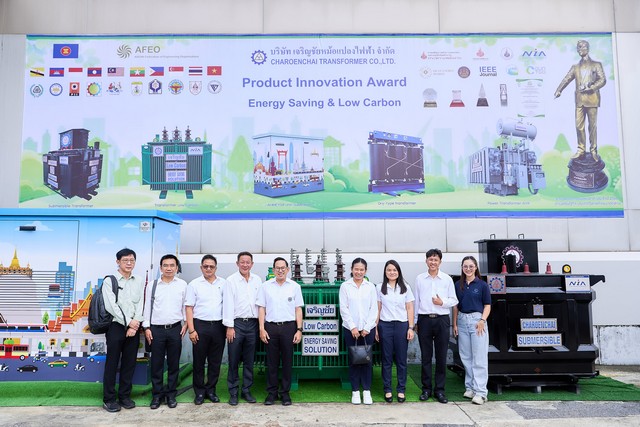 “ อธิบดี ” ปลื้ม Smart Factory & Green Product หม้อแปลง Low Carbon,หม้อแปลงใต้ดิน Submersible Transformer และ Unit Substation  ผลิตภัณฑ์นวัตกรรมอนุรักษ์พลังงาน (NIA & BOI)