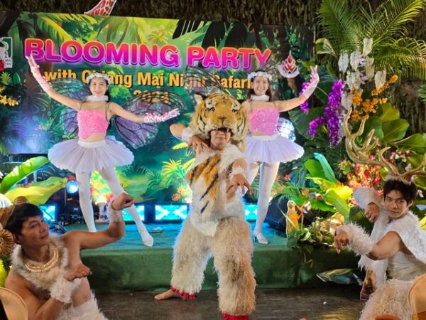 เชียงใหม่- เชียงใหม่ไนท์ซาฟารี จัดกิจกรรม “Blooming Party with Chiang Mai Night Safari 2024”