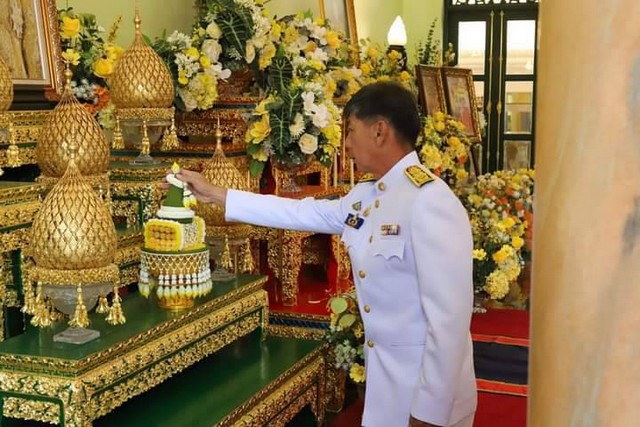 ปทุมธานี พิธีเจริญพระพุทธมนต์เฉลิมพระเกียรติถวายพระพรชัยมงคลแด่พระบาทสมเด็จพระเจ้าอยู่หัว เนื่องในโอกาสวันเฉลิมพระชนมพรรษา 6 รอบ 28 กรกฎาคม 2567