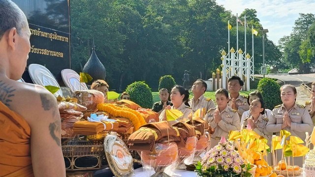 กาญจนบุรี จัดกิจกรรมเป็นกรณีพิเศษ บวงสรวงดวงพระวิญญาณ และวิญญาณวีรชนทหารกล้า