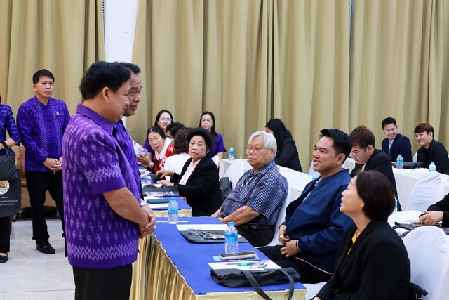 พิษณุโลก อบจ.พิษณุโลก ร่วมสัมมนาพัฒนาเครือข่ายการพัฒนาฝีมือแรงงานรองรับนโยบาย Soft Power