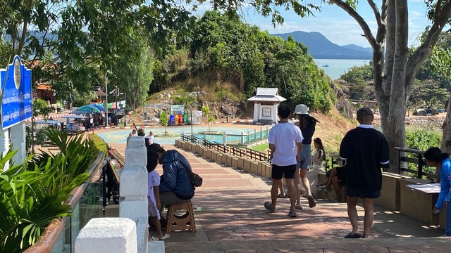 จันทบุรี แหล่งท่องเที่ยวเนินนางพญา เงียบเหงาช่วงวันหยุดยาว