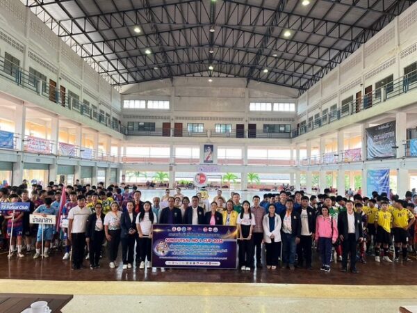 สุราษฎร์ธานี- จัดแข่งขันฟุตซอลเยาวชน SDN FUTSAL NO-L CUP 2025 “เพื่อนกันมันส์โนแอล” (ไม่ดื่ม ไม่สูบ ไม่เสพ ไม่พนัน)