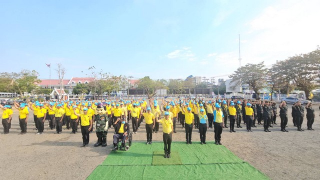 (สุรินทร์) มทบ.25 ร่วมกิจกรรมจิตอาสาพัฒนาปรับภูมิทัศน์ เนื่องในวันทหารผ่านศึก