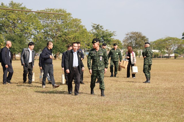 กมธ.ทหารและความมั่นคงของรัฐ วุฒิสภา ลงพื้นที่ติดตามสถานการณ์ปัญหาไฟป่าหมอกควันจังหวัดเชียงใหม่