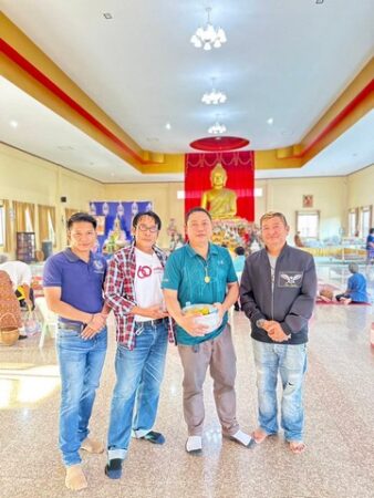 กาฬสินธุ์-สมาคมนักข่าวกาฬสินธุ์ทำบุญวันนักข่าวเสริมสิริมงคลอุทิศส่วนกุศลผู้ล่วงลับ