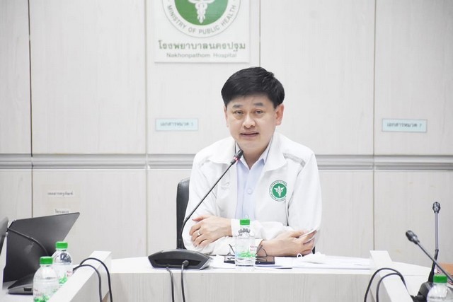 นครปฐม การประชุมติดตาม แผนงานพัฒนาคุณภาพ เเละแผนศูนย์ความเชี่ยวชาญเฉพาะด้าน โรงพยาบาลนครปฐม