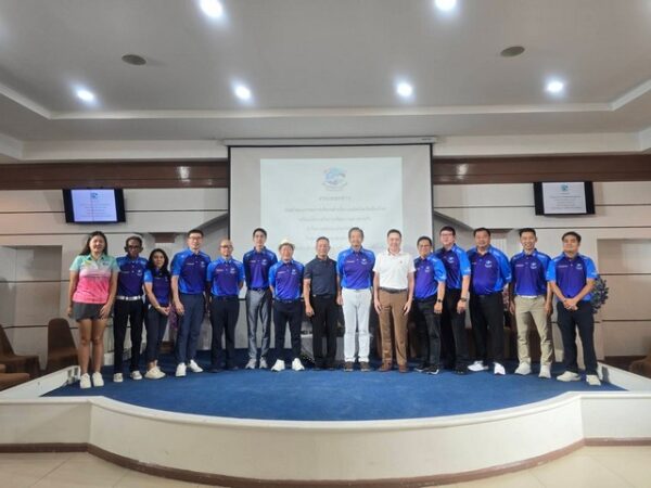 เชียงใหม่-ฝ่ายกีฬากอล์ฟจังหวัดเชียงใหม่ แถลงข่าวเปิดตัวคณะกรรมการบริหารชุดใหม่