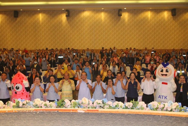 ร้อยเอ็ด…จัดอบรมอบรมเชิงปฏิบัติการการใช้เครื่องมือการคัดกรองโรคพยาธิใบไม้ตับและมะเร็งท่อน้ำดี