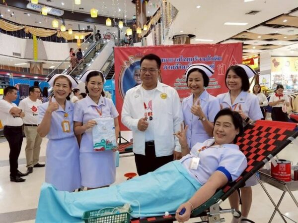 ลำพูน – เหล่ากาชาดจังหวัดลำพูน ร่วมกับภาคีเครือข่าย จัดกิจกรรม วันผู้บริจาคโลหิตโลก World Blood Donor Day 2025