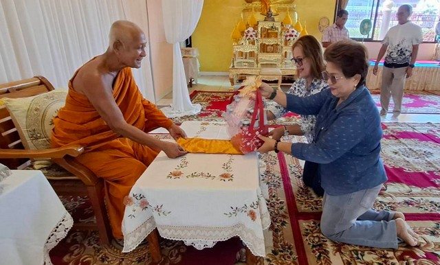 นครนายก – คณะศิษยานุศิษย์ร่วมพิธีทำบุญอายุวัฒนมงคล 73 ปี 54 พรรษา พระวินัยธรทวี อาชัญโญ (พระอาจารย์เปี้ยก) เจ้าอาวาสวัดบุญนาครักขิตาราม