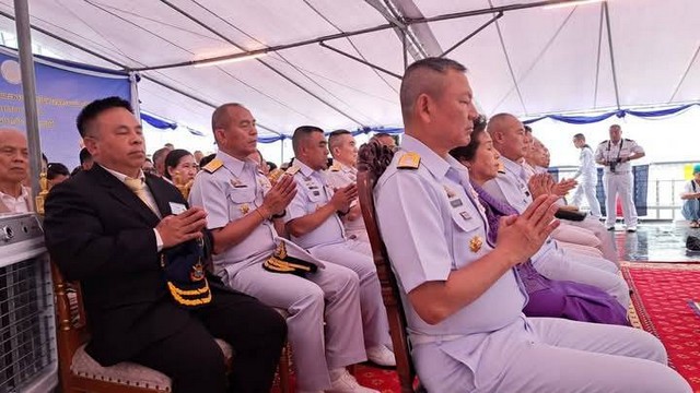 กระบี่-จังหวัดกระบี่ ร่วมกับกองทัพเรือ จัดพิธีสมโภชเรือหลวงกระบี่ ในโอกาสก่อตั้งเมืองกระบี่ ครบ 153 ปี พร้อมแจกวัตถุมงคล 5,000 องค์
