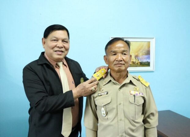 กาฬสินธุ์-ปธ.กรรมการสันนิบาตสหกรณ์กาฬสินธุ์ร่วมยินดีกับผู้บริหารท้องถิ่น