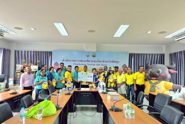 พัทลุง-ทกจ.พัทลุง พร้อมยกทัพนักกีฬาสู่”โคราชเกมส์”พร้อมรับไม้ต่อ เจ้าภาพ กีฬาผู้สูงอายุ ปี 69 “โนราเกมส์”