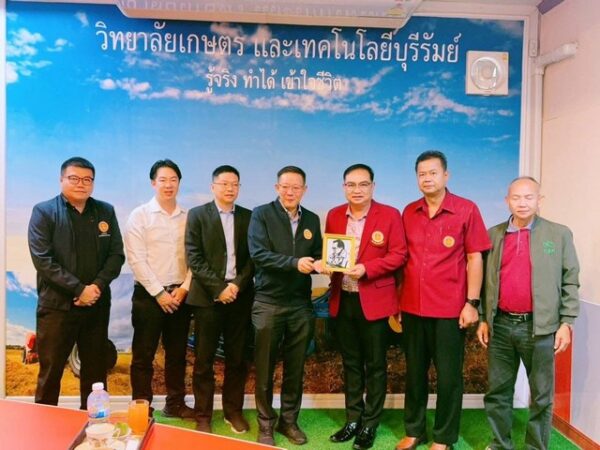 วิทยาลัยเกษตรบุรีรัมย์  จับมือ “ ม.เชียงใหม่และ เจริญชัย ” นำนวัตกรรม AI ( NiA ) “ ด้านลดค่าไฟ สู่ลดโลกร้อน ” ยกระดับเกษตรบุรีรัมย์ สู่ AI ต้นแบบนวัตกรรมพลังงาน สะอาด 