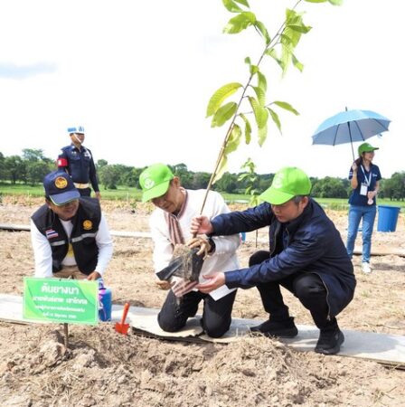 ขอนแก่น-เปิดโครงการ “ปลูกไม้ให้ป่าคืนคุณค่าสู่แผ่นดิน”ฟื้นฟูผืนป่า ณ ศูนย์การฝึกกองทัพอากาศน้ำพอง จ.ขอนแก่น