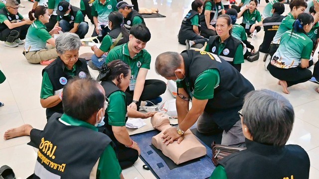 เขตสุขภาพที่ 10 ฝึกอบรม “อาสาสมัครพิทักษ์ชีพ 5,000 คน” ครอบคลุมทุกกลุ่มวัย-อาชีพ รับมืออุบัติเหตุฉุกเฉินได้ทันท่วงที