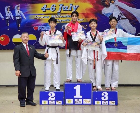 “ปุณณ์” เทควันโดไทยผงาด คว้าเหรียญทองเทควันโดนานาชาติ ที่มาเลเซีย