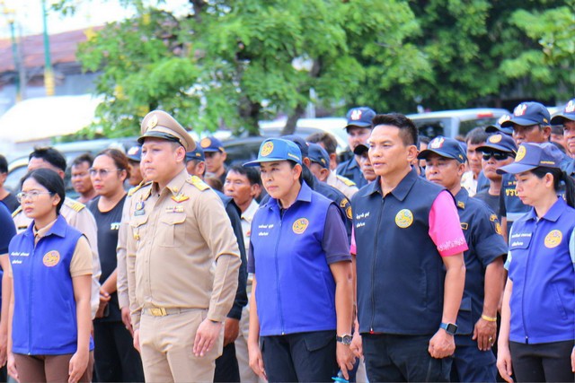 ลพบุรี อำเภอโคกสำโรง พิธีเปิดกิจกรรม “Kick off ปฏิบัติการกวาดล้างยาเสพติด NO Drugs Dealers ผนึกกำลัง ชุมชนปลอดยาเสพติด”