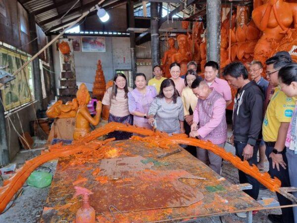 บุรีรัมย์ ททท.จัดกิจกรรม product Testing ยลวิถีช่างทำเทียน” ภายใต้  แนวคิด “เที่ยวบุรีรัมย์ 365 วัน