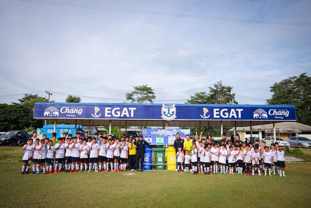 สร้างจิตสำนึก รักสิ่งแวดล้อม Navy Fc Academy เปิดกิจกรรมคัดแยกขยะ ณ สนามโครงการพัฒนาฟุตบอลเยาวชนราชนาวี สัตหีบ กม.5