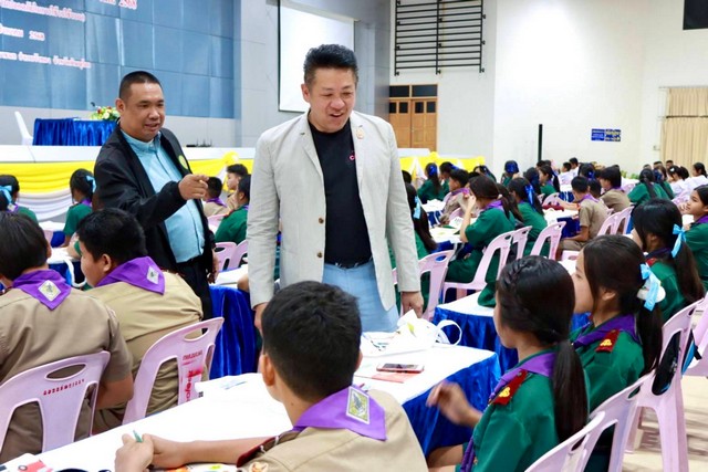 พิษณุโลก อบจ.พิษณุโลก เปิดโครงการฝึกอบรมลูกเสือ เนตรนารี จราจร ประจำปีงบประมาณ พ.ศ. 2568