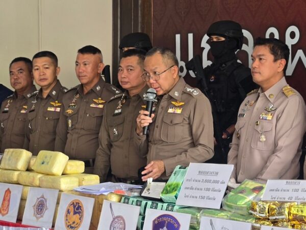 เขียงใหม่-ตำรวจภูธรภาค 5 แถลงผลการจับกุมคดียาเสพติดรายสำคัญจำนวน 5 คดี