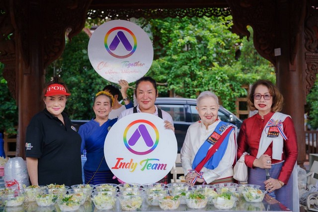 เชียงใหม่- ”มาดามหยก“ จัดโรงทานงาน ”เติมใจ๋ เตื่อมฮัก สู่นักสู้ชายแดนไทย“