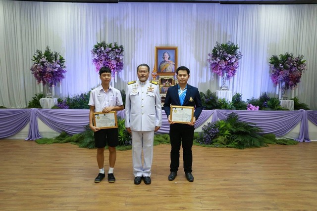 เชียงใหม่- นักเรียนโรงเรียนวัฒโนทัยพายัพเข้าร่วมพิธีรับถ้วยพระราชทานฯ