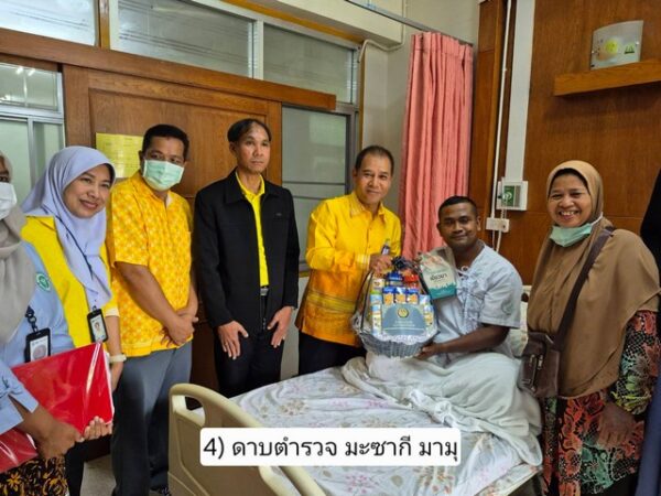 นราธิวาส-ผู้ช่วยเลขาฯ ศอ.บต. นำทีม เยียวยาผู้ได้รับบาดเจ็บจากเหตุการณ์ความรุนแรง ในพื้นที่จังหวัดนราธิวาส