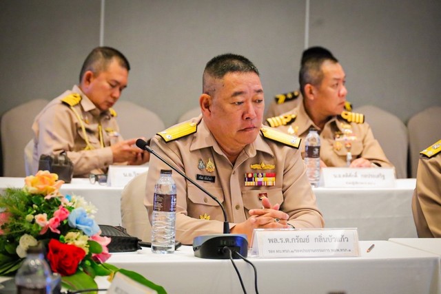 ทัพเรือภาคที่ 1 จัดการประชุมคณะกรรมการพัฒนาเพื่อความมั่นคงในระดับพื้นที่ในเขตทัพเรือภาคที่ 1 ครั้งที่ 2/2568