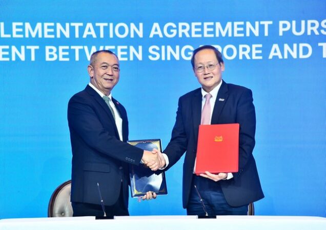 “เฉลิมชัย” จับมือสิงคโปร์ ลงนามข้อตกลงซื้อขายคาร์บอนเครดิต หนุนไทยสู่ศูนย์กลางอาเซียน