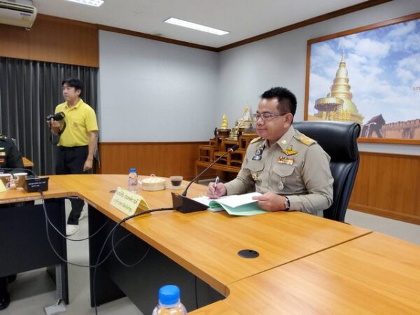 ลำพูน – คณะกรรมการรักษาความมั่นคงและความสงบเรียบร้อยจังหวัดลำพูน ประชุมฯครั้งที่ 9