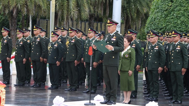 พิษณุโลก กองทัพภาคที่ 3 จัดพิธี รับ – ส่ง หน้าที่และมอบการบังคับบัญชาแม่ทัพภาคที่ 3