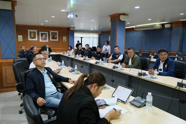 กมธ.การทหาร ลงพื้นที่ศึกษาดูงาน เพื่อรับฟังและติดตามผลดำเนินงาน ภารกิจสถานการณ์ความมั่นคงพื้นที่ชายแดนไทย – ลาว ของส่วนสถานการณ์ในพื้นที่ ณ สำนักงานศุลกากรหนองคาย จังหวัดหนองคาย