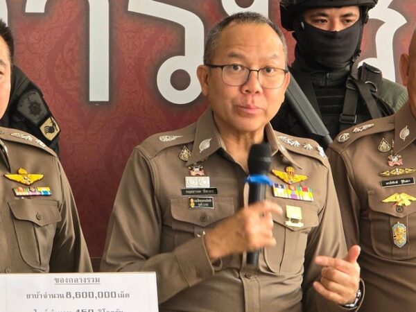 เชียงใหม่-ผบช.ภ.5 แถลงผลการจับกุมผู้ต้องหาคดียาเสพติดรายสำคัญ 4 คดี ยึดยาบ้า 8.6 ล้านเม็ด ไอซ์ 450 กก.