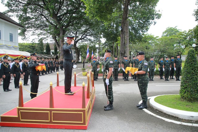 เชียงใหม่-พิธีเชิญธงชาติ เนื่องในวันธงชาติไทย 28 กันยายน