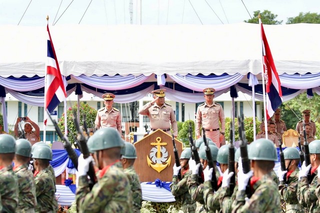 เจ้ากรมยุทธศึกษาทหารเรือ เป็นประธานในพิธีสวนสนามปิดการฝึกอบรมหลักสูตรทหารใหม่ ผลัดที่ 2/68
