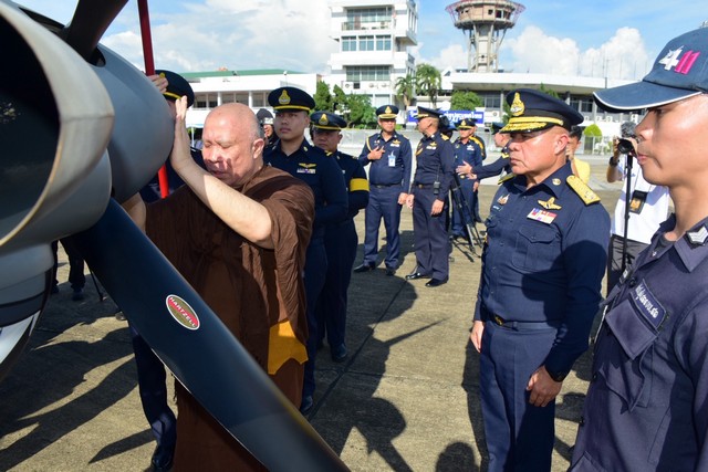 เชียงใหม่- พิธีบรรจุประจำการเครื่องบินโจมตีแบบที่ 8 (AT-6TH)