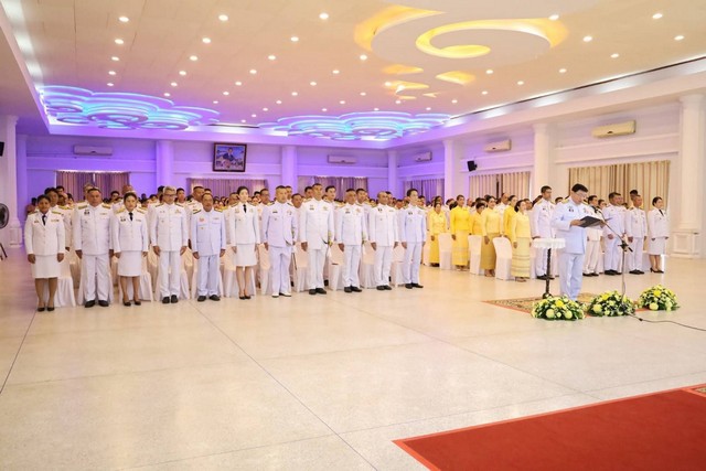 สตูล จัดพิธีวางพวงมาลาและถวายบังคม เนื่องใน “วันนวมินทรมหาราช” เพื่อน้อมรำลึกในพระมหากรุณาธิคุณ พระบาทสมเด็จพระปรมินทรมหาภูมิพลอดุลยเดชมหาราช บรมนาถบพิตร