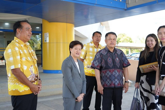 สงขลา-อบจ.สงขลา เปิดบ้านต้อนรับเอกอัครราชทูตสิงคโปร์ ปักหมุดความร่วมมือ “ท่องเที่ยว–กีฬา” เชื่อมสัมพันธ์สองประเทศ